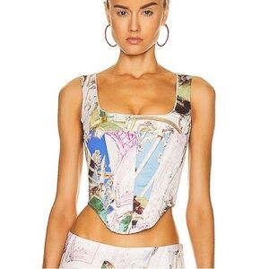 MIAOU Corset Women's Top
